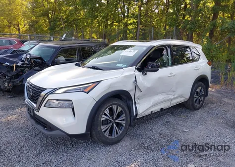 2021 Nissan Rogue Sv Intelligent Awd из США, поврежденный, VIN 5N1AT3BB4MC750108